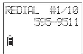 VTECH SN5147 - Redial - 7