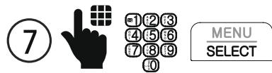 VTECH SN5147 - Set SOS emergency numbers - 7