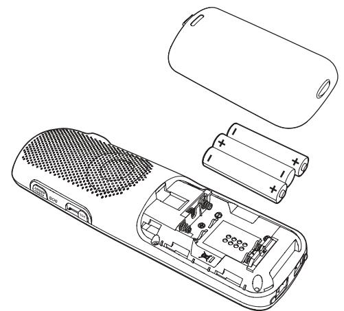 VTECH SN5147 - Install the battery - 1