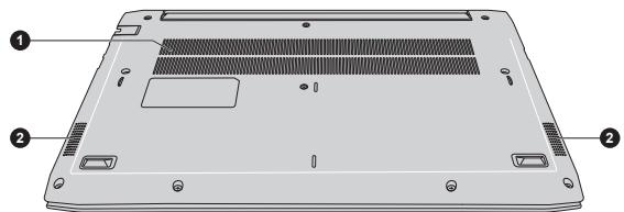 TOSHIBA SATELLITE PRO C50-K - Underside - 2