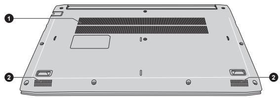 TOSHIBA SATELLITE PRO C50-K - Underside - 1