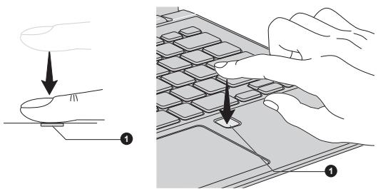TOSHIBA SATELLITE PRO C50-K - Using the Fingerprint Sensor - 1