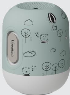 Kreafunk Glowie - Bluetooth speaker With LED lamp - 1