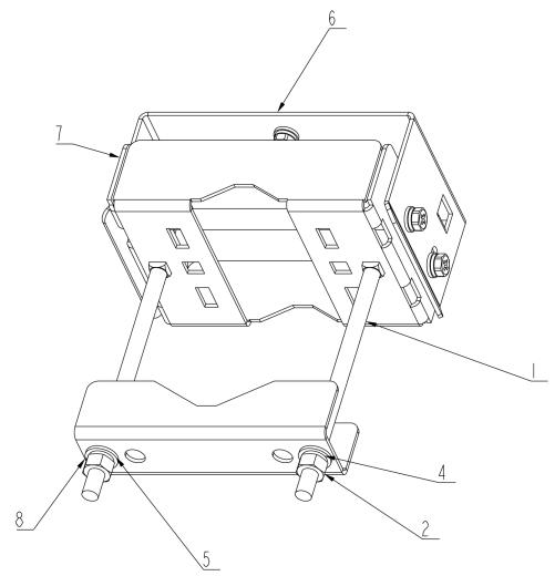 RAK RAK7229CV2 - Mounting Kit Dimensions - 4