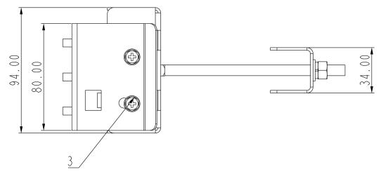 RAK RAK7229CV2 - Mounting Kit Dimensions - 2
