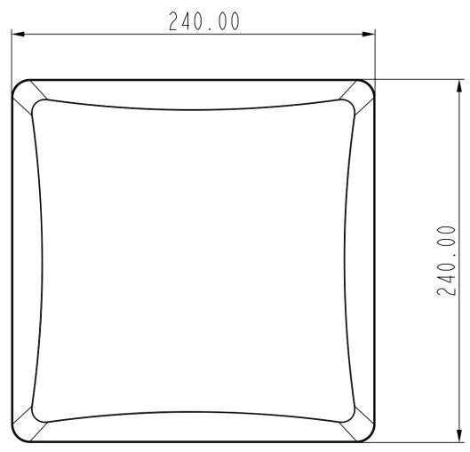 RAK RAK7229CV2 - Enclosure Dimensions - 1