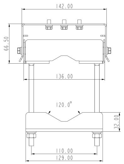 RAK RAK7229CV2 - Mounting Kit Dimensions - 3