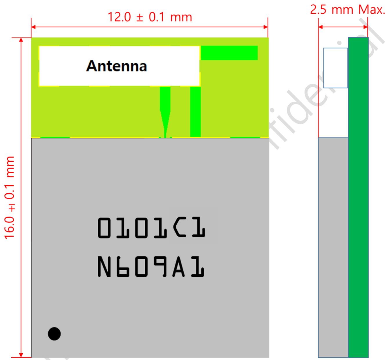 Hanwha HWL-C21A - Mechanical Dimension - 1