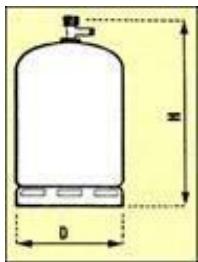 FAVEX CALGARY - B-2 bouteille de gaz et détendeur (non fourni) - 1