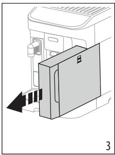 DELONGHI ECAM293.61.BW EX:1 Magnifica Evo - Première mise en MARCHE de l'appareil - 4