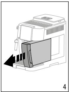 DELONGHI ECAM220.50.BG Magnifica Start - Brancher l'appareil à la prise secteur (fig. 2). - 3