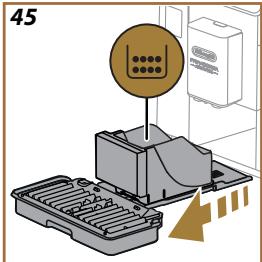 DELONGHI ECAM630.75.TSM PrimaDonna Aromatic - Nettoyage grilleégoutoir et bacégoutoir - 2