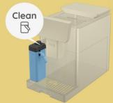 DELONGHI ECAM630.75.TSM PrimaDonna Aromatic - Messages concerning les carafes - 7