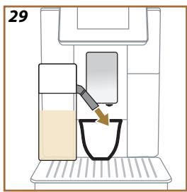 DELONGHI ECAM630.75.TSM PrimaDonna Aromatic - Réglage de la mousse de la carafe « Latte Crema Hot » - 2