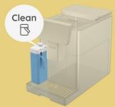 DELONGHI ECAM630.75.TSM PrimaDonna Aromatic - Messages concerning les carafes - 8