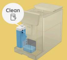 DELONGHI ECAM630.75.TM PrimaDonna Aromatic - Messages concernant les carafes - 6