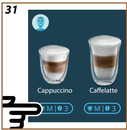 DELONGHI ECAM630.75.TM PrimaDonna Aromatic - Sélection directe des boissons avec du lait chaud - 1