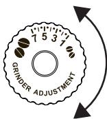 7 5 3 1 GRINDER ADJUSTMENT