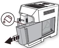DELONGHI ECAM550.65.SB PrimaDonna Class - MESSAGES AFFICHÉS À L'ÉCRAN - 1