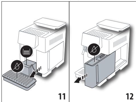 DELONGHI ECAM610.75.MB PrimaDonna Soul - Vidange du circuit - 1