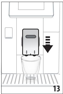 DELONGHI ECAM610.75.MB PrimaDonna Soul - Préparation du café en utilisant le café en grains - 1