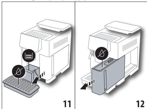 DELONGHI ECAM612.55.SB PrimaDonna Soul - Vidange du circuit - 1