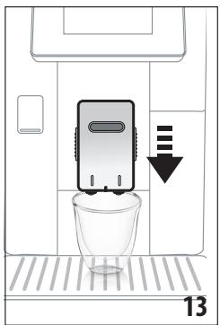 DELONGHI ECAM612.55.SB PrimaDonna Soul - Préparation du café en utilisant le café en grains - 1