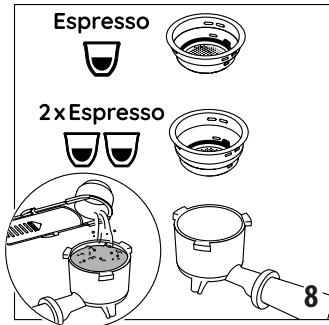 DELONGHI EC950.M Dedica Maestro Plus - PRÉPAREZ UN EXPRESSO - 3