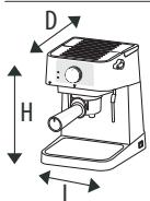 DELONGHI EC260.BK Stilosa - 5