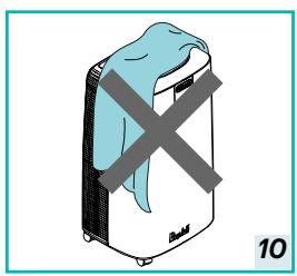 DELONGHI Pinguino GentleJet PACAP98GENTLEJET - AP Auto-diagnostic (uniquement pour certains modèles) - 1