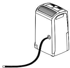 DELONGHI Tasciugo Ariadry  DD230P - B) Évacuation en continu vers l'extérieur - 3