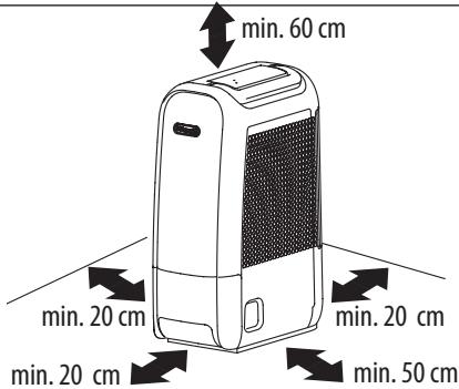 DELONGHI Tasciugo AriaDry Light  DNS65 - INSTALLATION - 1