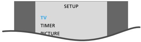BANG & OLUFSEN BEOCENTER AV5 - Syntonisation de chaînes TV - 1