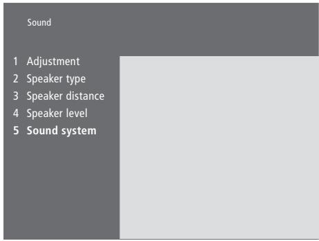 BANG & OLUFSEN BeoSystem 1 - Modifier le volume, les basses, les aigus ou l'intensité - 2