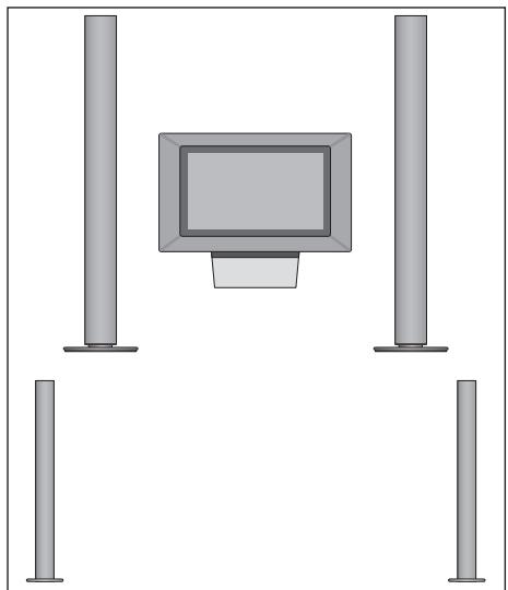 BANG & OLUFSEN Beovision 3-28 - Combinaisons d'enceintes - 1