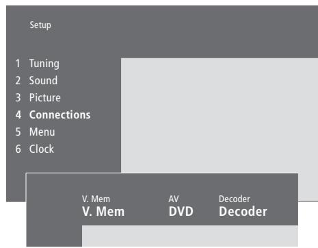 BANG & OLUFSEN Beovision 4 - Acceder aux sources HD ou à un PC - 1