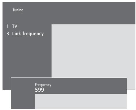 BANG & OLUFSEN Beovision 4 - Fréquence de liaison - 2