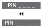 BANG & OLUFSEN BeoVision 5 - Utiliser votre code PIN - 5