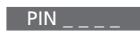 BANG & OLUFSEN BeoVision 5 - Utiliser votre code PIN - 1