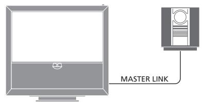 BANG & OLUFSEN BeoVision 9 - Connexion du système audio - 1