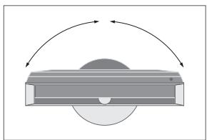 BANG & OLUFSEN BeoVision 9 - Réglage du pied - 4