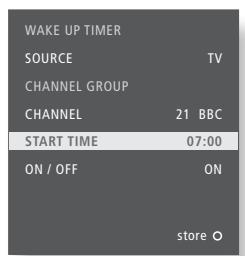 BANG & OLUFSEN BeoVision 9 - Modification du type de son ou de la langue - 2