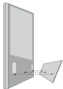 BANG & OLUFSEN BeoVision 10 - Fixation du cache des enceintes - 1