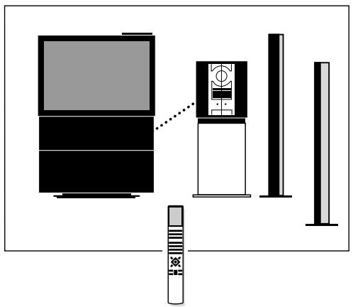 BANG & OLUFSEN Beovision Avant (1995-2005) - Transfert de l'audio à la vidéo ou vice versa - 1