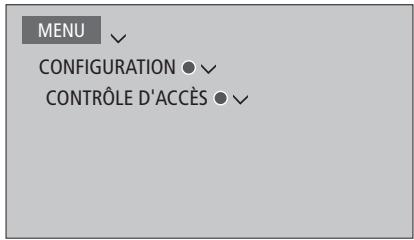 BANG & OLUFSEN BeoVision Avant 2014/ BeoVision Avant–55/ BeoVision Avant–75/ BeoVision Avant–85 - Configurer le système de contrôle d'accès - 1