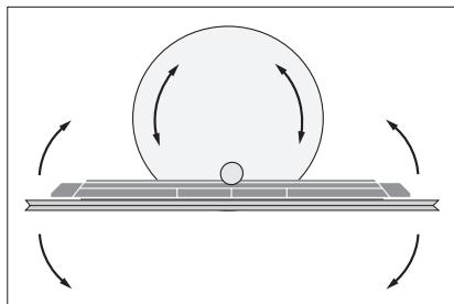 BANG & OLUFSEN BeoVision Avant 2014/ BeoVision Avant–55/ BeoVision Avant–75/ BeoVision Avant–85 - Étalandage du mouvement motorisé - 2