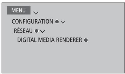 BANG & OLUFSEN BeoVision Avant 2014/ BeoVision Avant–55/ BeoVision Avant–75/ BeoVision Avant–85 - Activer ou désactiver la fonction Digital Media Renderer - 1