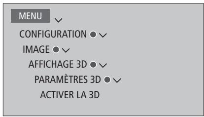 BANG & OLUFSEN BeoVision Avant 2014/ BeoVision Avant–55/ BeoVision Avant–75/ BeoVision Avant–85 - Activation et paramétrage de la 3D - 1