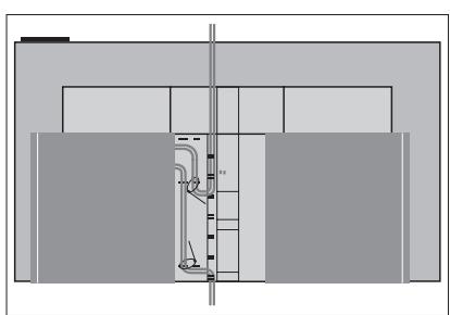 BANG & OLUFSEN BeoVision Avant 2014/ BeoVision Avant–55/ BeoVision Avant–75/ BeoVision Avant–85 - Tirage des câbles - 1