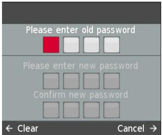 THOMSON 24HD2S13 - Définir le mot de passer - 1